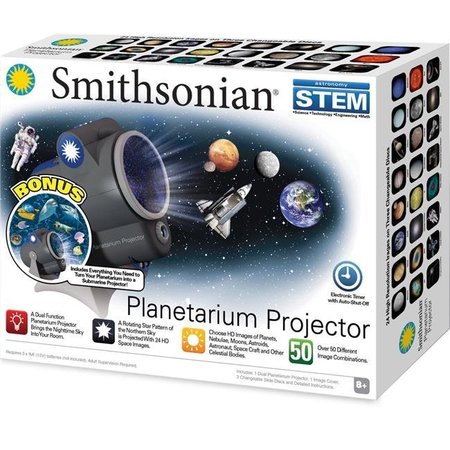 Smithsonian Planetarium Projector with Bonus Sea Pack; Black - NSI 51951
